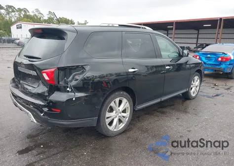 2018 Nissan Pathfinder Sl z USA, uszkodzony, nr VIN 5N1DR2MM9JC613195
